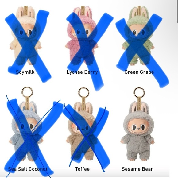 POP MART Other - Labubu - Sesame Bean - Macaron NEW Box